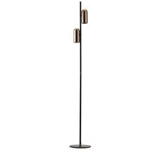 Vivi lampa podłogowa 2xGU10 8W czarno/złota
